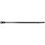 7IN ZIP TIE W SCRW 100PK