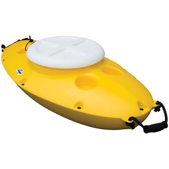 30QT FLOATING COOLER YLW