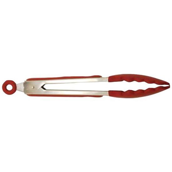 9IN SILICONE TONGS
