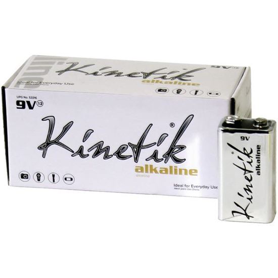 12PK 6AM6ALK 9V BATT