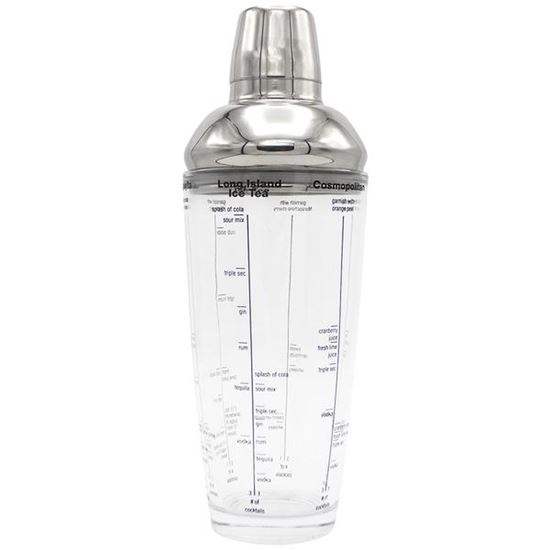 GLS COCKTAIL SHKR 24OZ