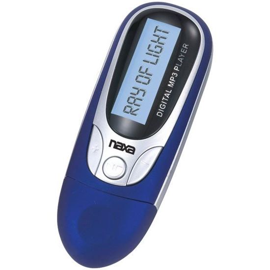 4GB MP3 PLYR WFM BLU
