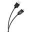 10FT BRAID MICRO USB BLK