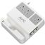 3OUTLET3USB SURGE WHI