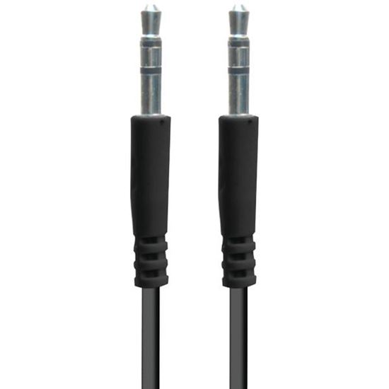 3.5MM AUX CBL 3.3FT BLK