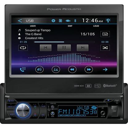 1DIN DVD UNIT W7IN LCD