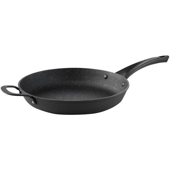12IN CAST IRN FRY PAN BLK