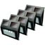 4 SOLR LED DECK LGHT BRNZ