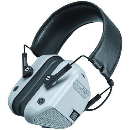 ELECTRNIC HDPHN MUFFS GRY