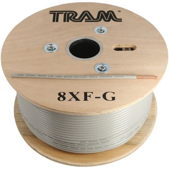 500FT DBL SHLD COAX CBL