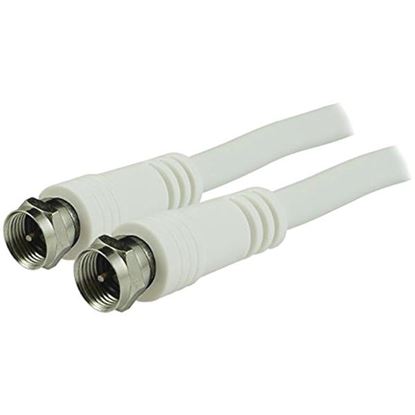 50FT RG6 COAX CBL WHT
