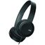 COLOR ON EAR HDPHN BLKRD