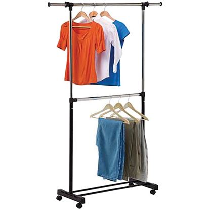 DUAL BAR GARMENT RACK