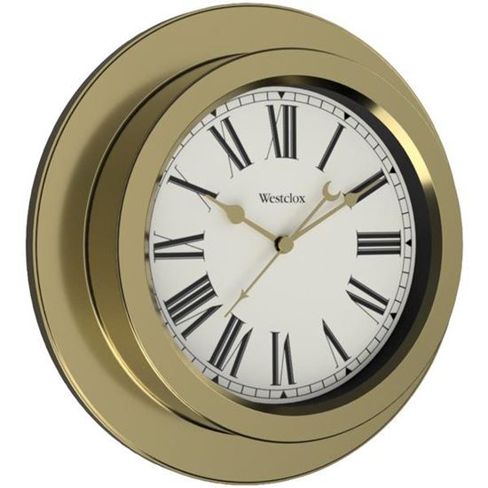 9.75IN NAUTICAL WALL CLCK
