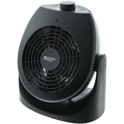 2IN1 HTR FAN COMBO BLK