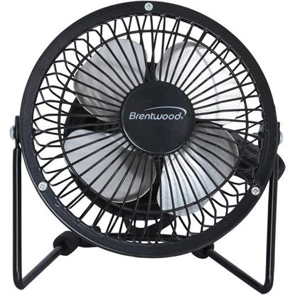 4IN MINI FAN BLK