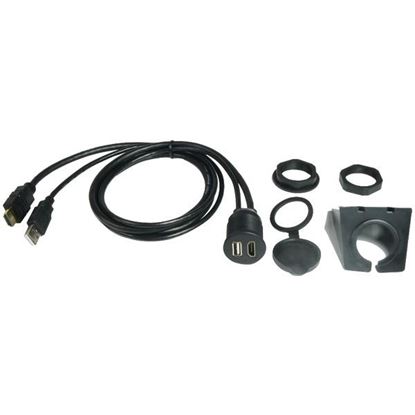 3FT DASHMNT HDMIUSB CBL