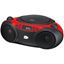 CD PLYR BOOMBX BLKRED