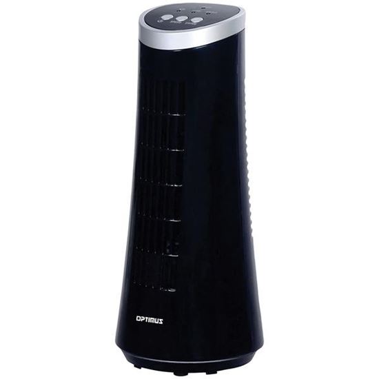 12IN SLIM TOWER FAN BLK