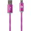 GLOWING MICRO USB PNK