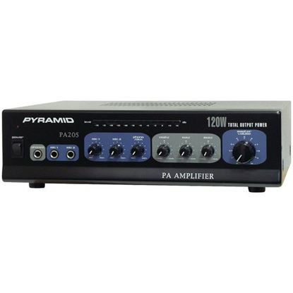 120W AMP W MIC INPUT