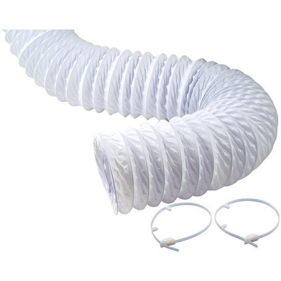 5VINYL DUCT W2 CLAMPS