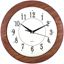 12IN WOOD ROUND CLOCK