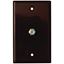 COAX WALL PLATE BROWN