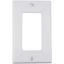 RESIDENTL WHITE WALLPLATE