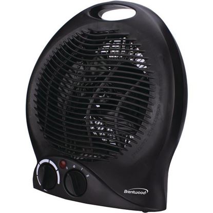 FAN HEATER BLK
