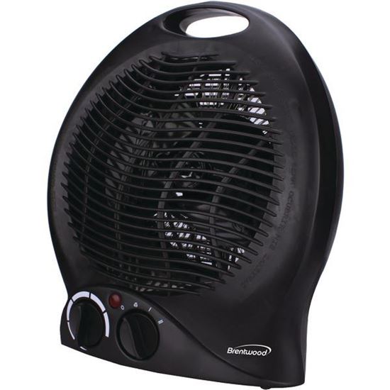 FAN HEATER BLK