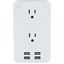 2OTLT4USB CORD MGMT WHT