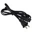 2PRONG TYPE D C7 CORD BLK