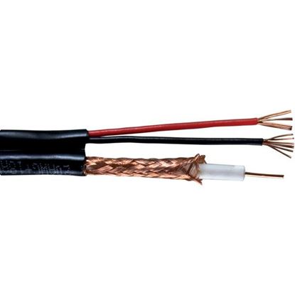 500FT COAX W SIAMESE CBL