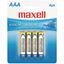 AAA 4PK CARDED BATTERIES