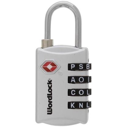 4 DIAL LUGGAGE LCK SLV