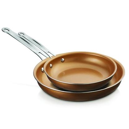 2PC CERAMIC FRY PAN CPR