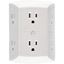 6 OUTLET INWALL ADPTR