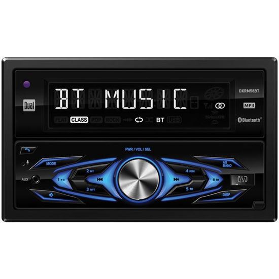 2-DIN MECHLESS AMFM RCVR