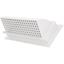 3.25X10IN WALL CAP WHT