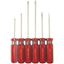 6PC CHOME VAN SCREWDRIVER