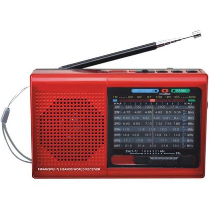 9 BAND BTUSBSD RDIO RED