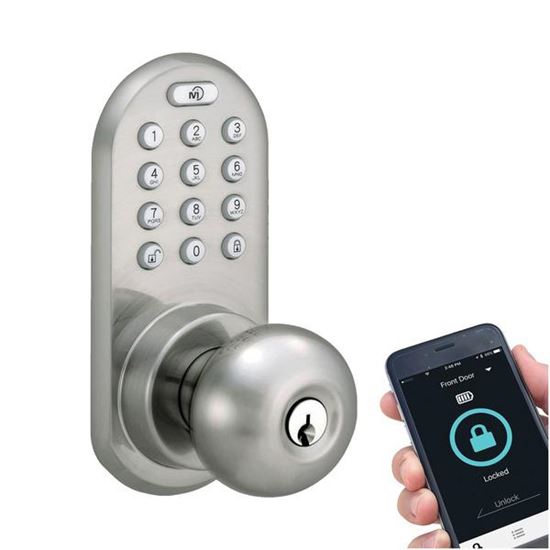 BLTH KEYPAD STN NCKL