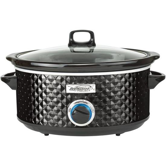 7QT SLOW COOKER BLK