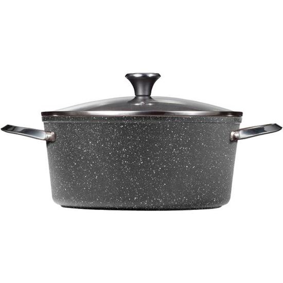 7.2QT STOCK POT W LID