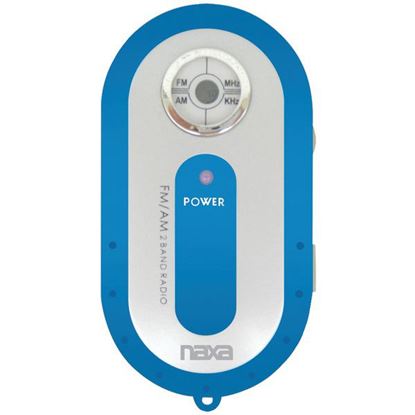 AMFM MINI PCKT RADIO BLU