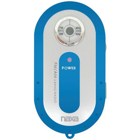 AMFM MINI PCKT RADIO BLU