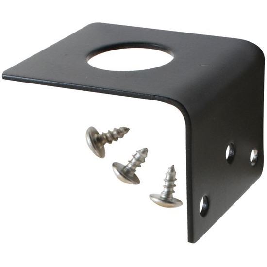 34IN HOLE L BRACKET BLK