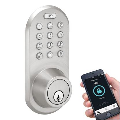 BLTH KEYPAD DBLT STN NCKL