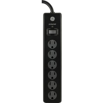 6OUT 6FT 800J SURGE BLK